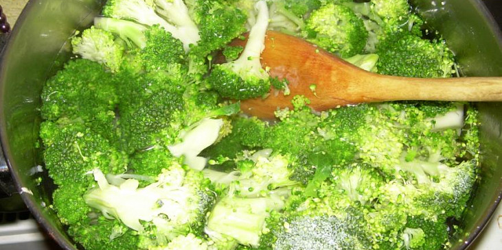 Zapečená pohanka (brokolice)