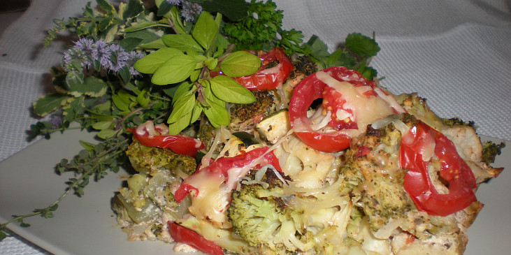 Zapékaná zeleninová směs / dietni