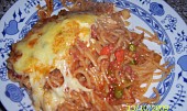Zapékané špagety, zapékané špagety
