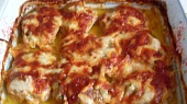 Žebrácký řízek, upečeno
