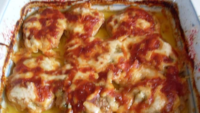 Žebrácký řízek, upečeno