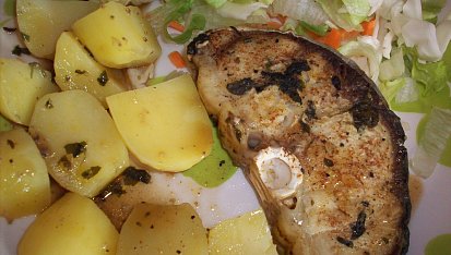 Žraločí steak na oreganu