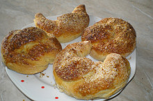 Stejný recept po úpravě posypáním a tvarů.