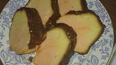 Bábovka z pudinku s čokoládovou polevou, Tak jsem ji i říznul, tak je tady fotečka :-)