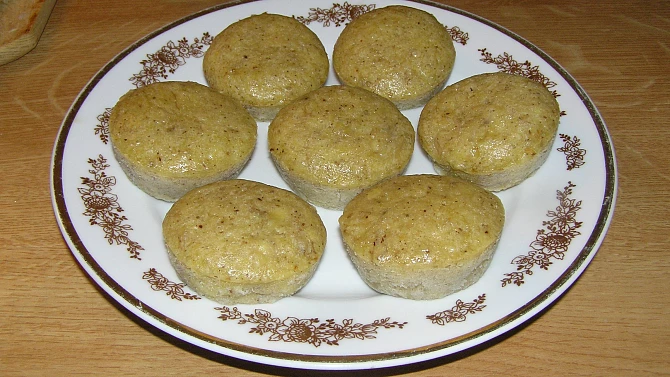 Bezlepkové banánové muffiny