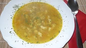 Blesková polévka s vaječnou jíškou