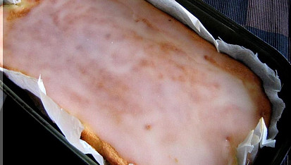 Citronová babeta, polité citr. polevou