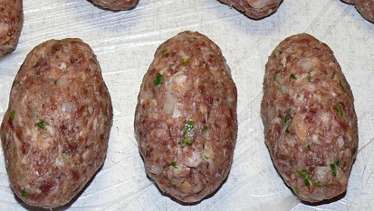 Čufty, masové válečky