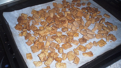 Domácí müsli Cini Minis, Hotové obalené