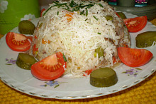 Kachní risoto se zeleninou