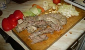 Kachní rizoto se zeleninou, ingredience...