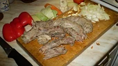 Kachní rizoto se zeleninou, ingredience...