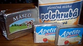 Koláčky Apetito (rychlé), suroviny na těsto