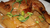 Kuře s brambory v křenové smetánce