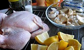 Kuře s česnekem a citronem podle Keithe  Floyda