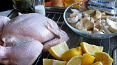 Kuře s česnekem a citronem podle Keithe  Floyda