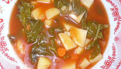 Mangoldová polévka