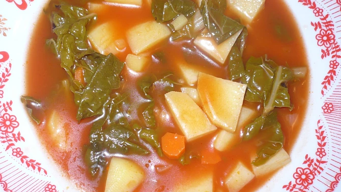 Mangoldová polévka