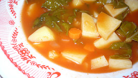 Mangoldová polévka