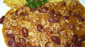 Mleté maso s fazolemi