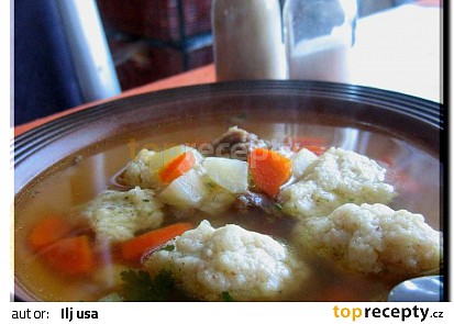 Morkové knedlíčky do polévky