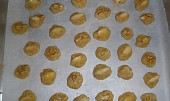 Ořechové  miňonky - cukroví (před pečením)