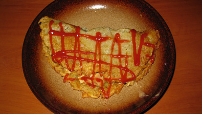 Pelclův bramborák, Papání připravené k expedici:-)