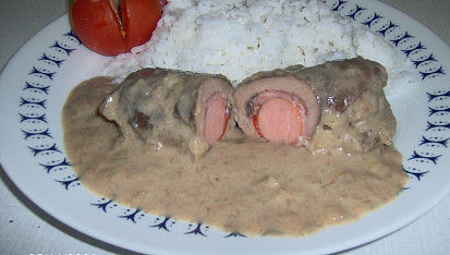 Plněné ledvinky, hotovka