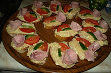 chlebíčky s touto pomazánkou