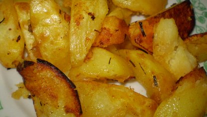 Řecké patates, detail...