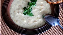 Ředkvičková krémová polévka