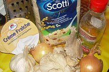 ingredience na risotto