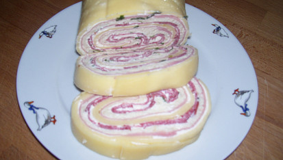 Roláda z toastového chleba
