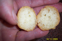 rozkrojený kousek