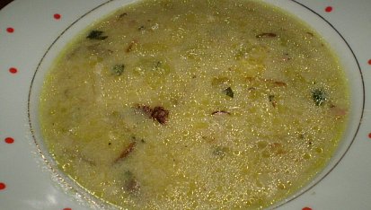Skoro krémová kapustová polévka, Skoro krémová kapustová polévka
