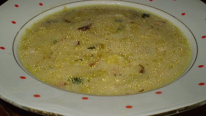 Skoro krémová kapustová polévka, polévka