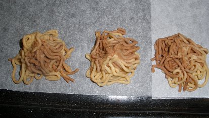 Špagetky - cukroví