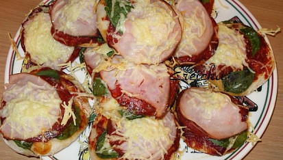 Špenátová pizza, Veldielo mojho 9-rocneho syna :o)