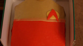 Star Trek torta (uniforma)