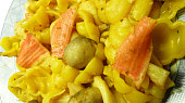 Surimi s těstovinami (Hotovo)