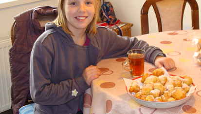 Tvarohové koblížky (rychlé a chutné), Neteř šikulka