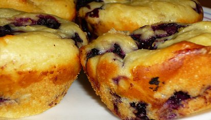 Tvarohové muffiny s ovocem