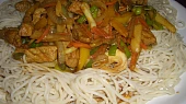 Wok - hovězí na zázvoru
