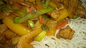 Wok - hovězí na zázvoru