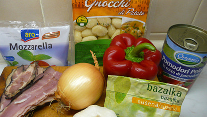 Zapečené gnocchi
