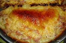 Zapečený chleba a la Hungary