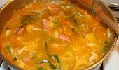 Zeleninová polévka  -  sytá, Hotová polévka