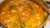 Zeleninová polévka  -  sytá, Hotová polévka
