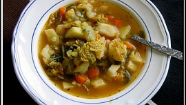 Zeleninová polévka  -  sytá