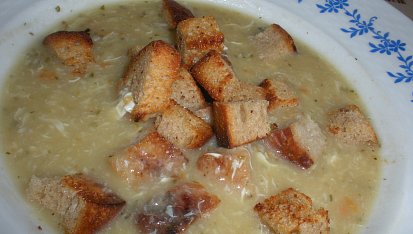 Babiččina chlebová polévka